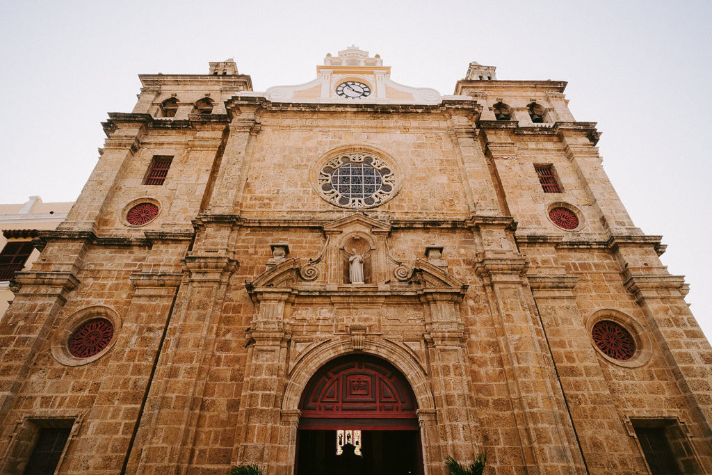 Cartagena wedding church
