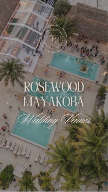 From vows on the Lagoon Lawn to last call at La Cantina ~ every venue tells a different part of your story. 

Venue: @rwmayakoba
.
.
.
.
#weddingvenues #weddinginspo #rosewoodmayakoba #mayakobawedding